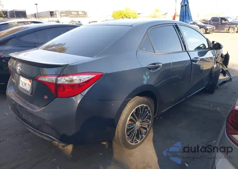 2015 Toyota Corolla S Plus z USA, uszkodzony, nr VIN 5YFBURHE2FP363450